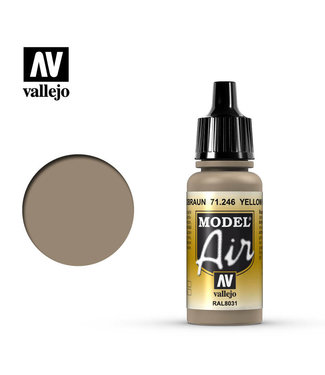 Vallejo Model Air  - Yellow Brown