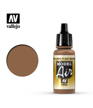 Vallejo Model Air - Mud Brown