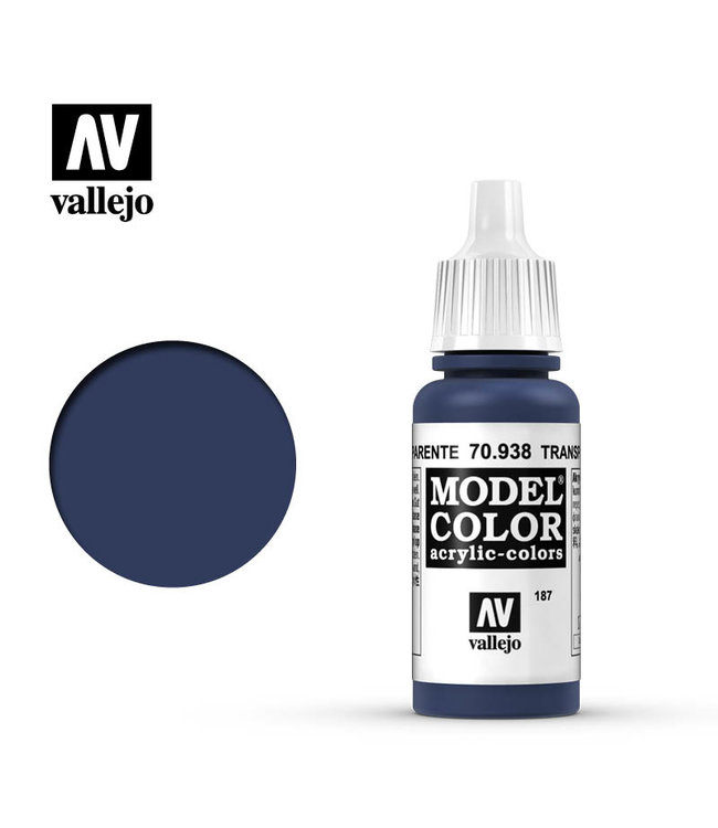 Vallejo Model Colour - Transparent Blue