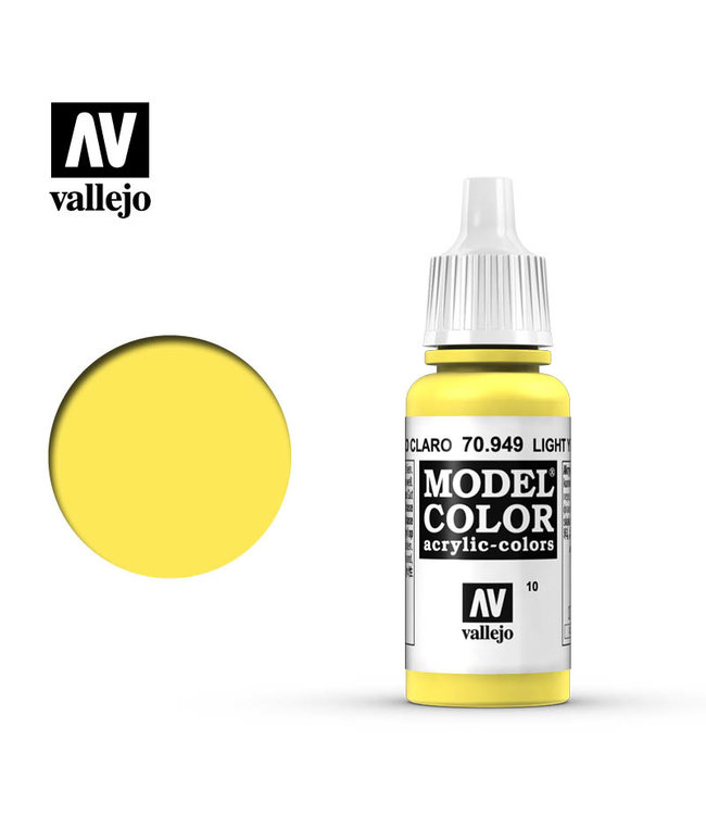 Vallejo Model Colour - Light Yellow