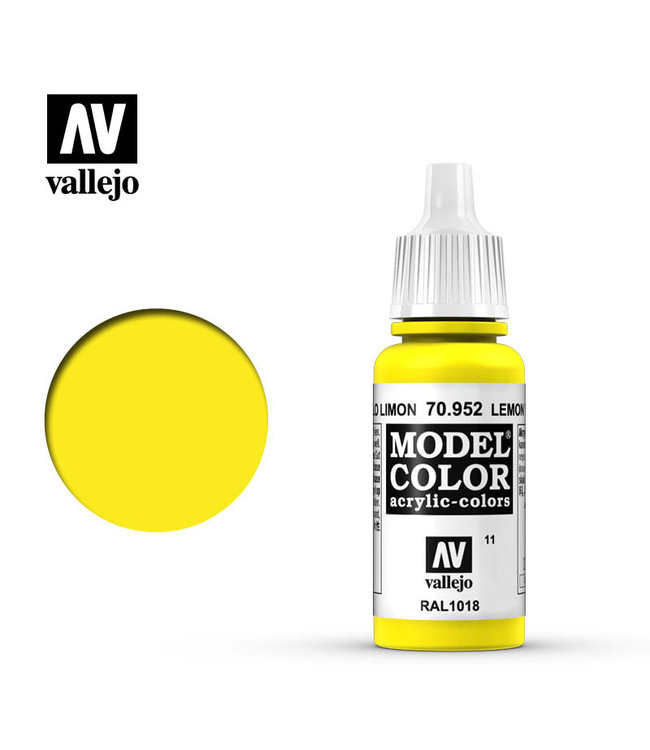 Vallejo Model Colour - Lemon Yellow