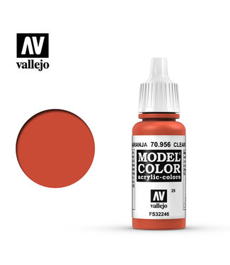 Vallejo Model Colour - Clear Orange