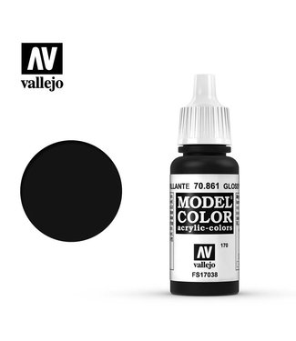 Vallejo Model Colour - Gloss Black