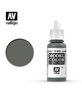 Vallejo Model Colour - Metallic Gunmetal Grey