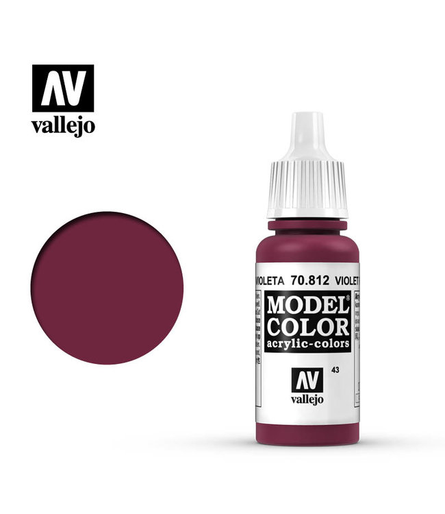 Vallejo Model Colour - Violet Red