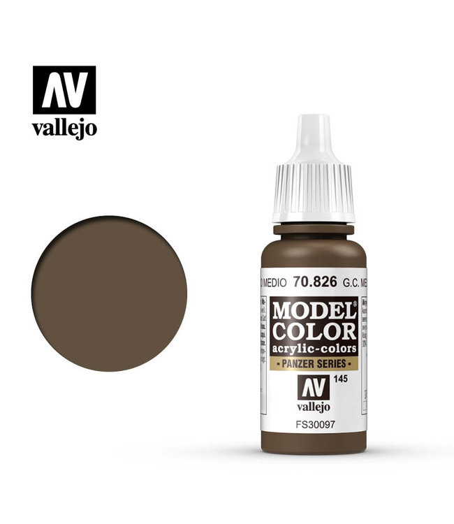 Vallejo Model Colour - German Cam Medium Brown