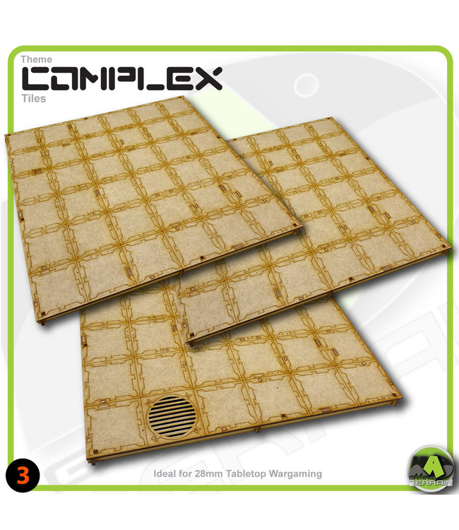 MAD Gaming Terrain Plain Tile Pack