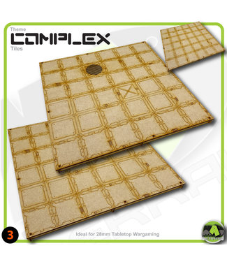 MAD Gaming Terrain Small Room Tile Pack