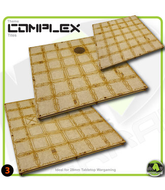 MAD Gaming Terrain Medium Room Tile Pack