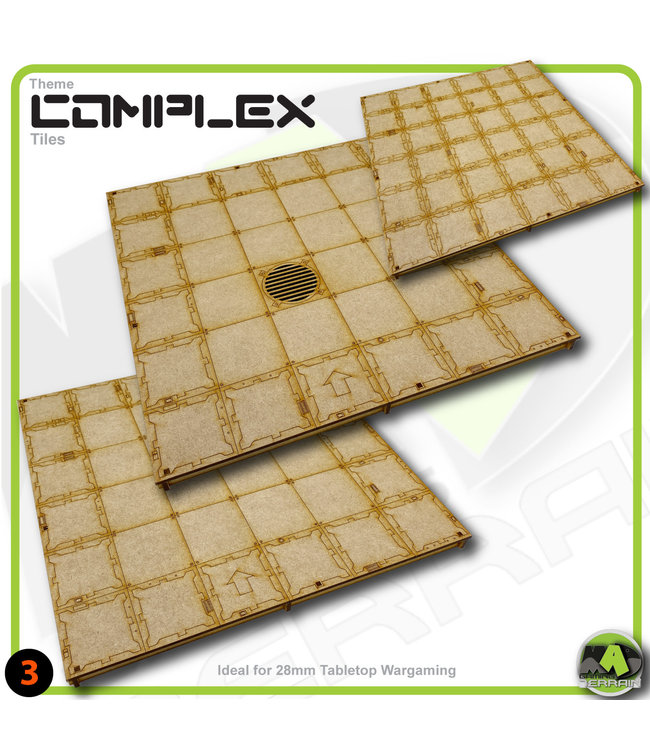 MAD Gaming Terrain Large Room Tile Pack