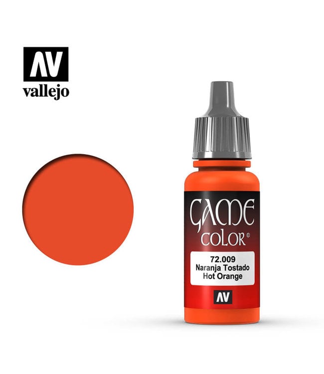 Vallejo Game Colour - Hot Orange