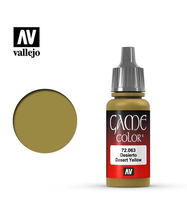 Vallejo Game Colour - Desert Yellow