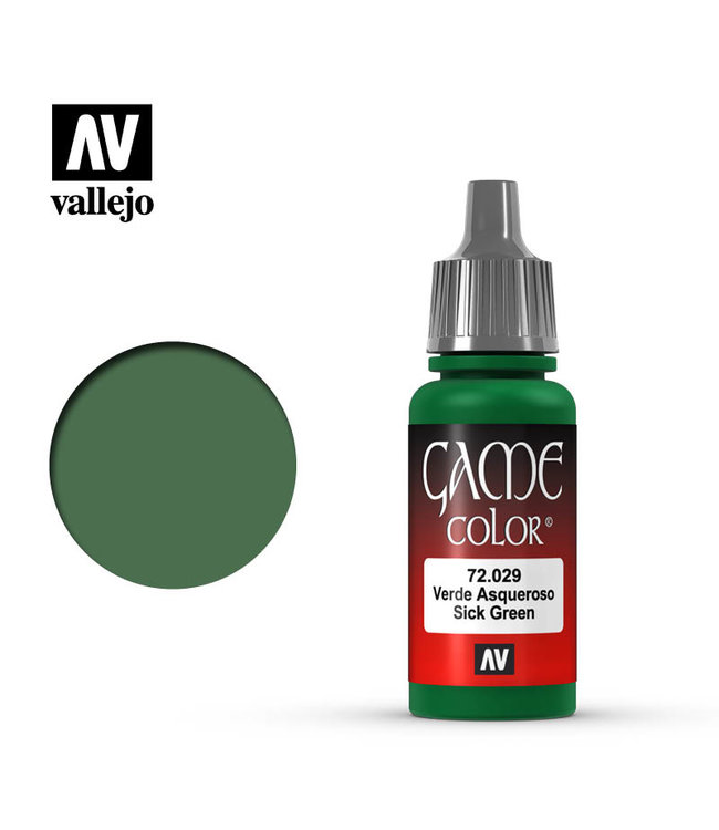 Vallejo Game Colour - Sick Green