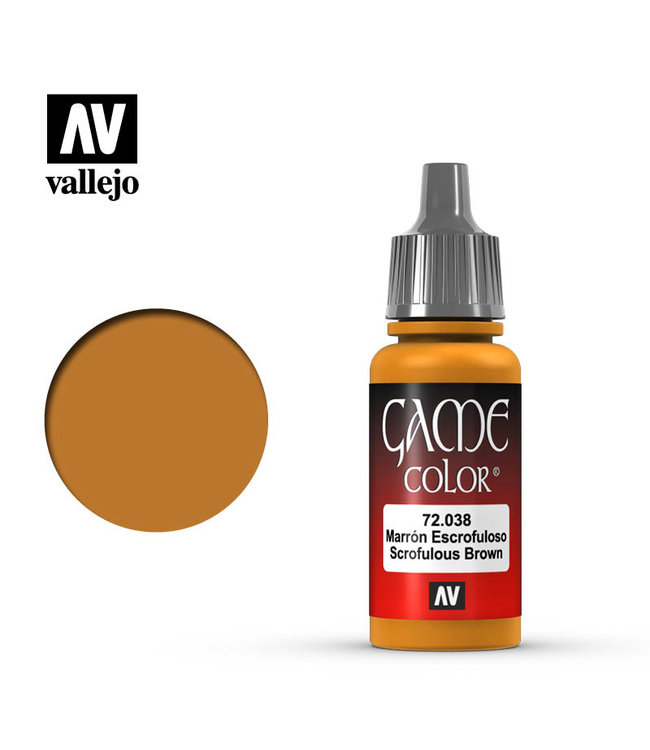 Vallejo Game Colour - Scrofulous Brown