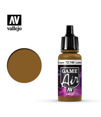 Vallejo Game Air - Leather Brown