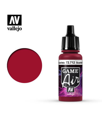 Vallejo Game Air - Scarlett Red