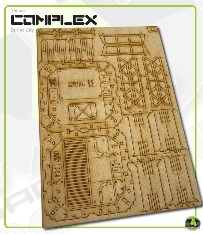 MAD Gaming Terrain Large Floor Infills