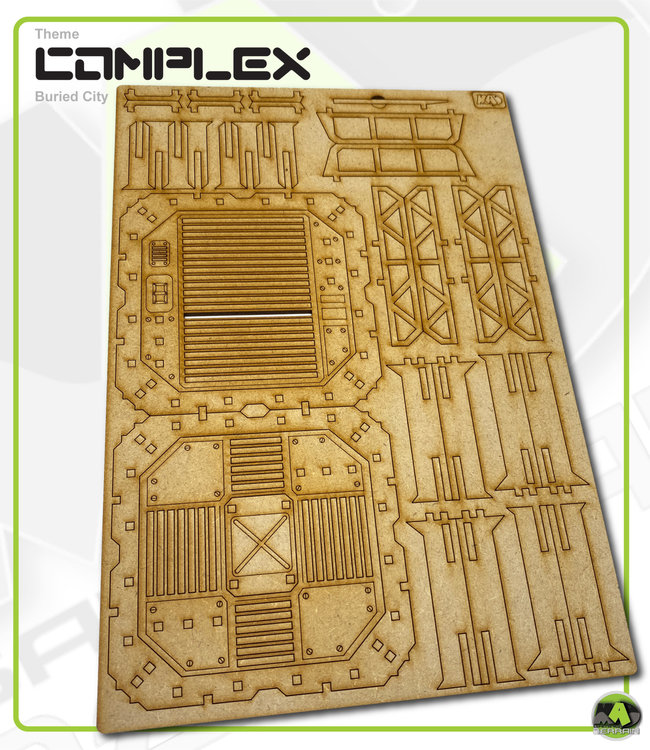 MAD Gaming Terrain Large Floor Infills