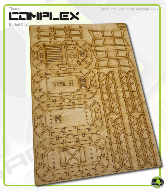 MAD Gaming Terrain Medium Floor Infills