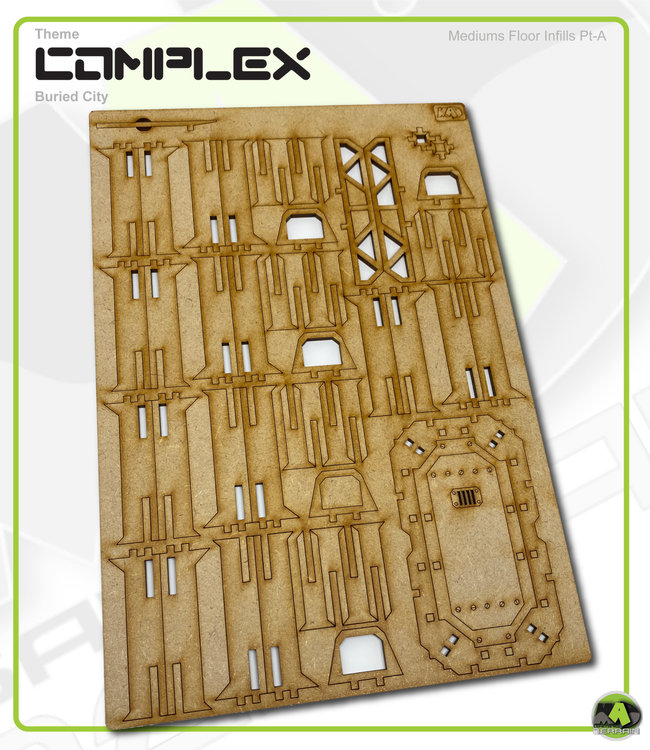 MAD Gaming Terrain Medium Floor Infills