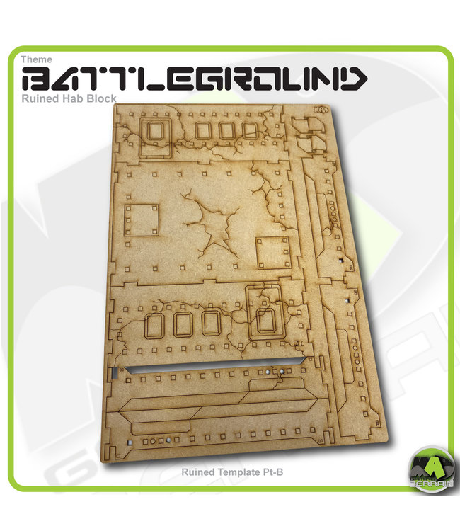 MAD Gaming Terrain KILLZONE - Ruined City