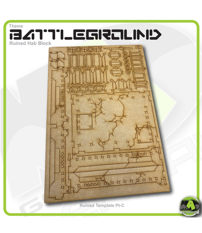 MAD Gaming Terrain KILLZONE - Ruined City