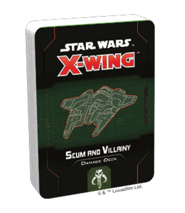 Star Wars X-Wing Scum and Villainy Damage Deck 