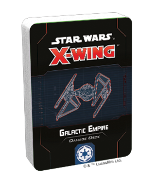 Star Wars X-Wing Galactic Empire Damage Deck 