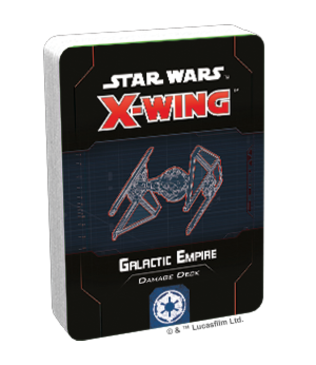 Star Wars X-Wing Galactic Empire Damage Deck 