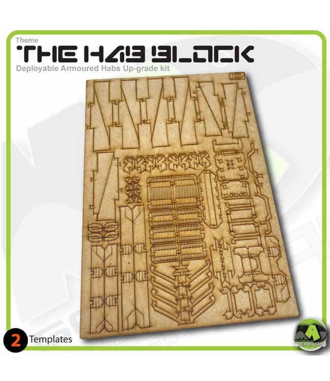 MAD Gaming Terrain Deployable Armoured Habs Up-grade kit