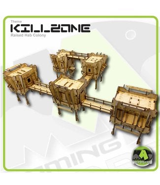 MAD Gaming Terrain Killzone - Raised Hab Colony