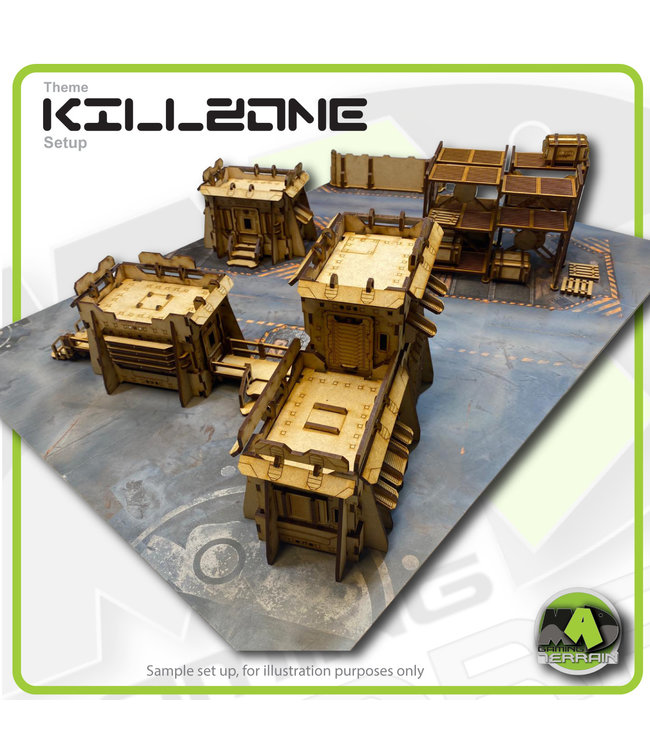 MAD Gaming Terrain Killzone - Deployable Armoured Habs