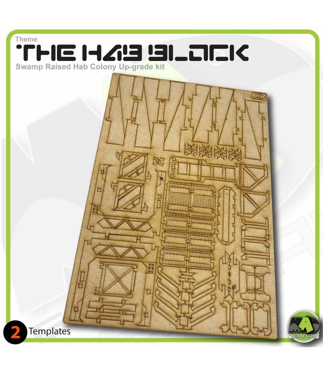 MAD Gaming Terrain Killzone - Raised Hab Colony