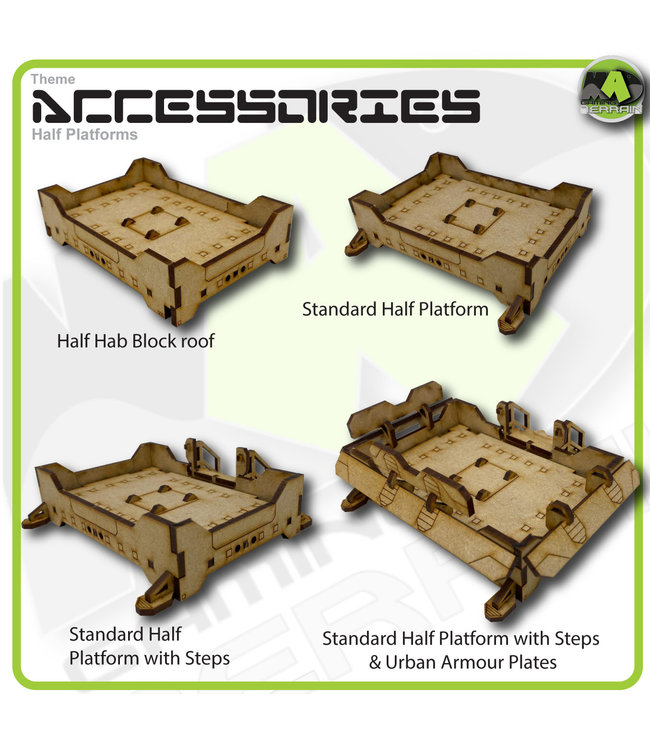 MAD Gaming Terrain Urban Armour Plates