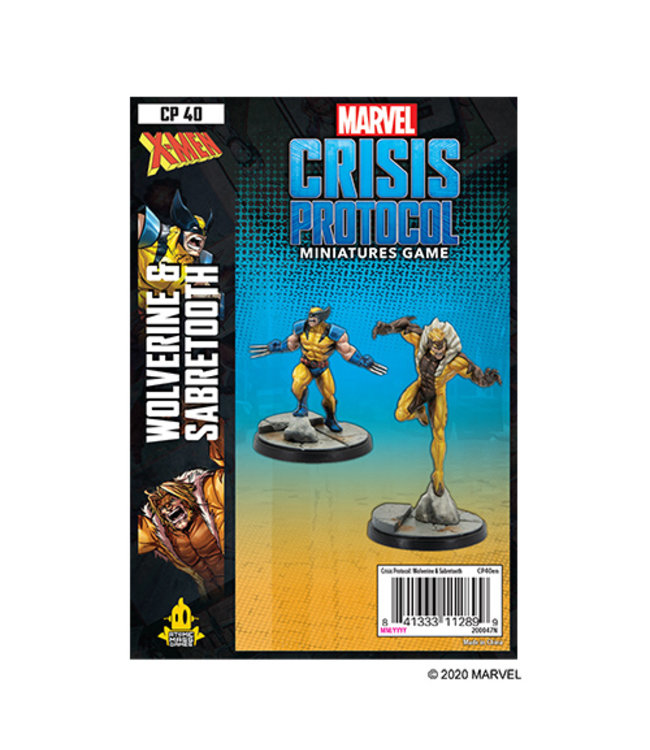 Marvel Marvel Crisis Protocol: Wolverine and Sabertooth