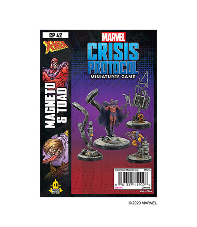 Marvel Marvel Crisis Protocol: Magneto & Toad