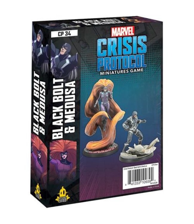 Marvel Marvel Crisis Protocol: Black Bolt and Medusa