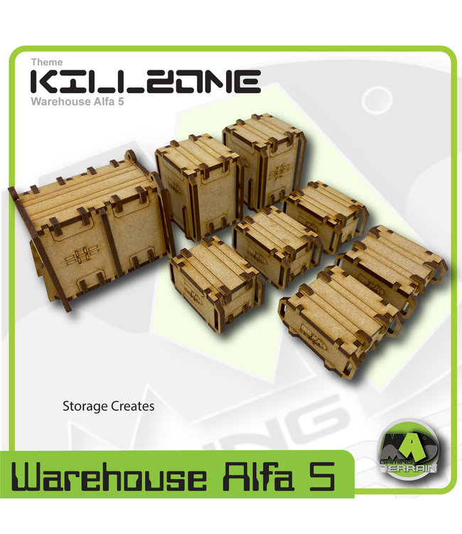 MAD Gaming Terrain Killzone - Warehouse Alfa 5