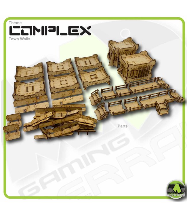 MAD Gaming Terrain KILLZONE - Deployable Platform Defence Line
