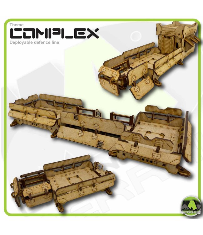 MAD Gaming Terrain KILLZONE - Deployable Platform Defence Line