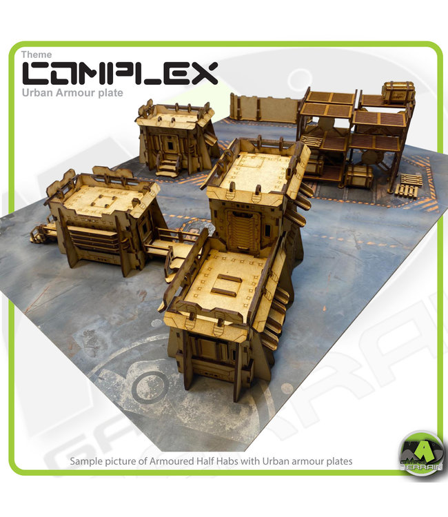 MAD Gaming Terrain Urban Armour Plates