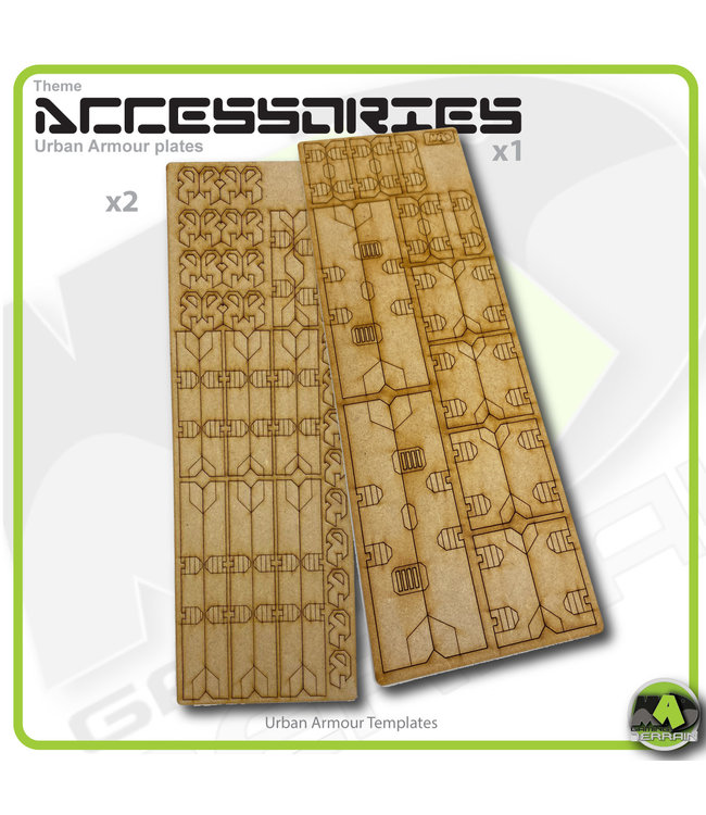MAD Gaming Terrain Urban Armour Plates