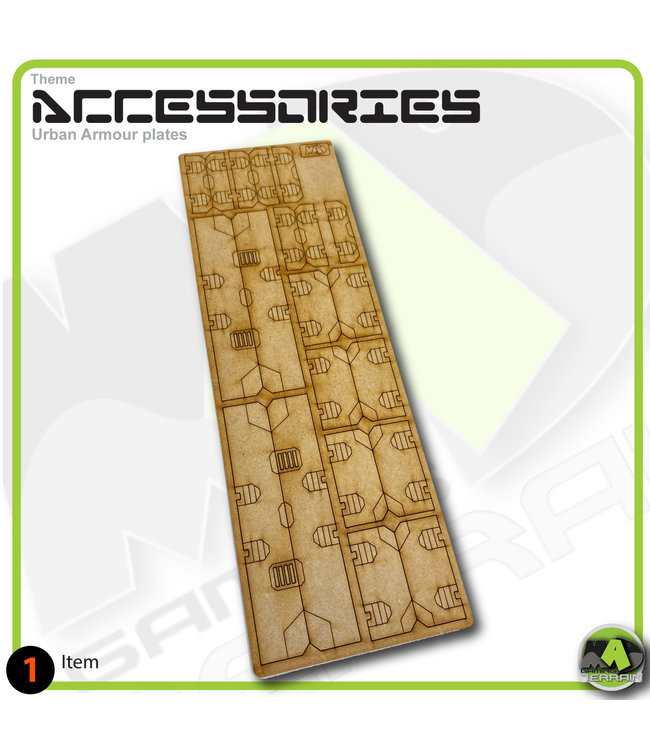 MAD Gaming Terrain Urban Armour Plates