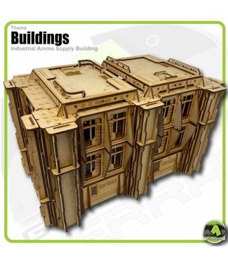 MAD Gaming Terrain Industrial Ammo Supply Building