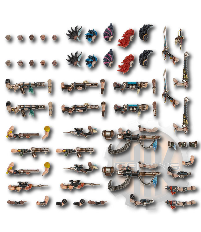 Necromunda Necromunda: Escher Weapons & Upgrades