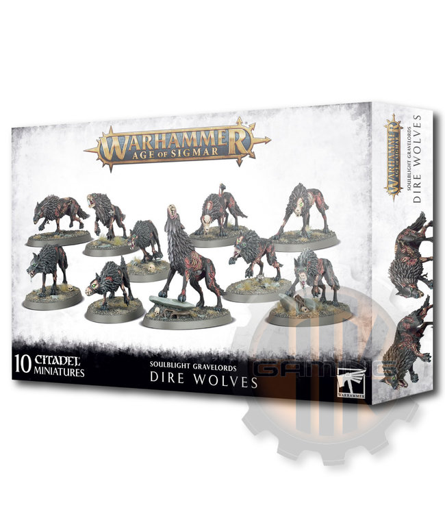 Age Of Sigmar Soulblight Gravelords: Dire Wolves