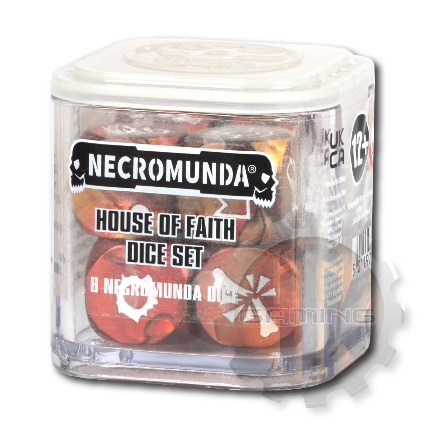 Necromunda House Of Faith Dice Set 4Tk Gaming