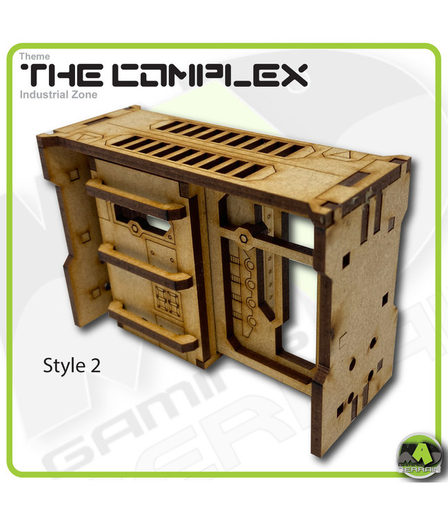 MAD Gaming Terrain Large Wall Sliding Door MkII