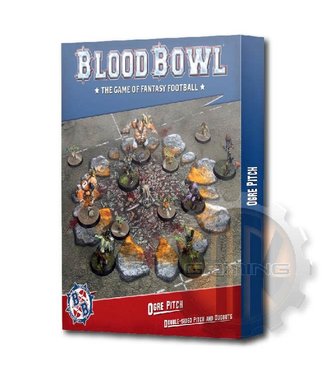 Blood Bowl Blood Bowl Ogre Team Pitch & Dugouts