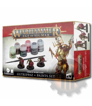 Age Of Sigmar AOS Orruks Gutrippaz + Paint Set